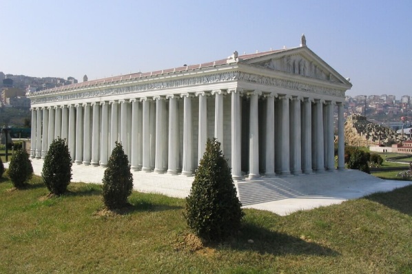 модель храма Артемиды